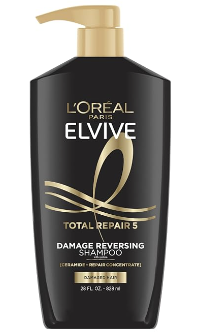 L'Oreal Paris Elvive Total Repair 5 Repairing Shampoo, 28 Fl Oz